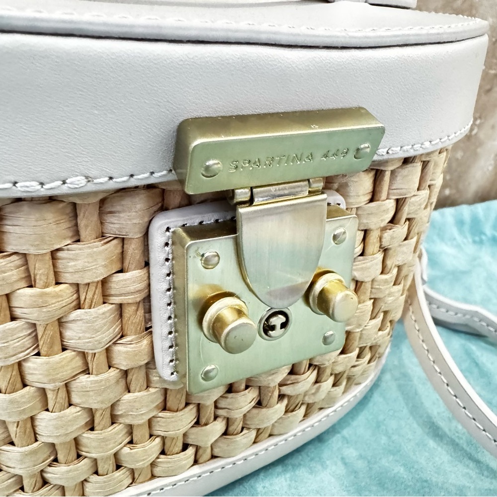 Spartina 449 Bamboo Moon Trunk Crossbody Bag - Picture 3 of 11